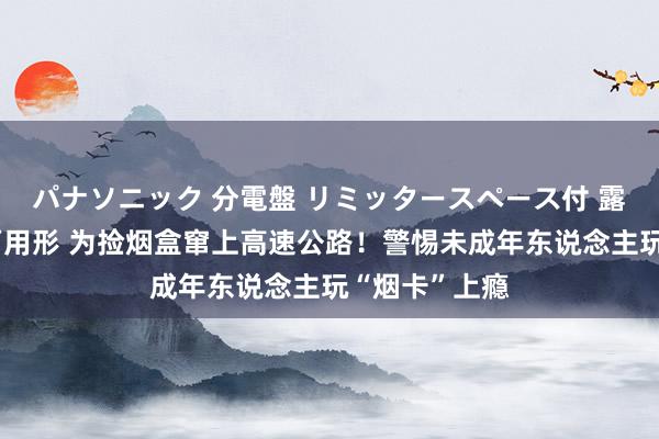 パナソニック 分電盤 リミッタースペース付 露出・半埋込両用形 为捡烟盒窜上高速公路！警惕未成年东说念主玩“烟卡”上瘾