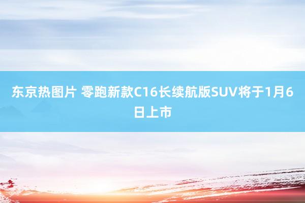 东京热图片 零跑新款C16长续航版SUV将于1月6日上市