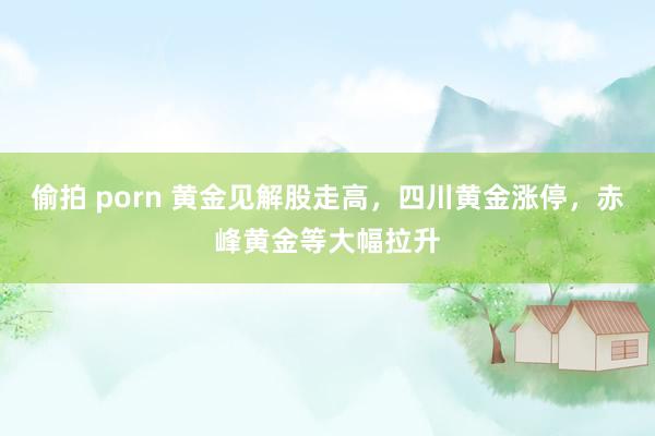 偷拍 porn 黄金见解股走高，四川黄金涨停，赤峰黄金等大幅拉升